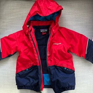 Boys 3T Patagonia snow pile jacket